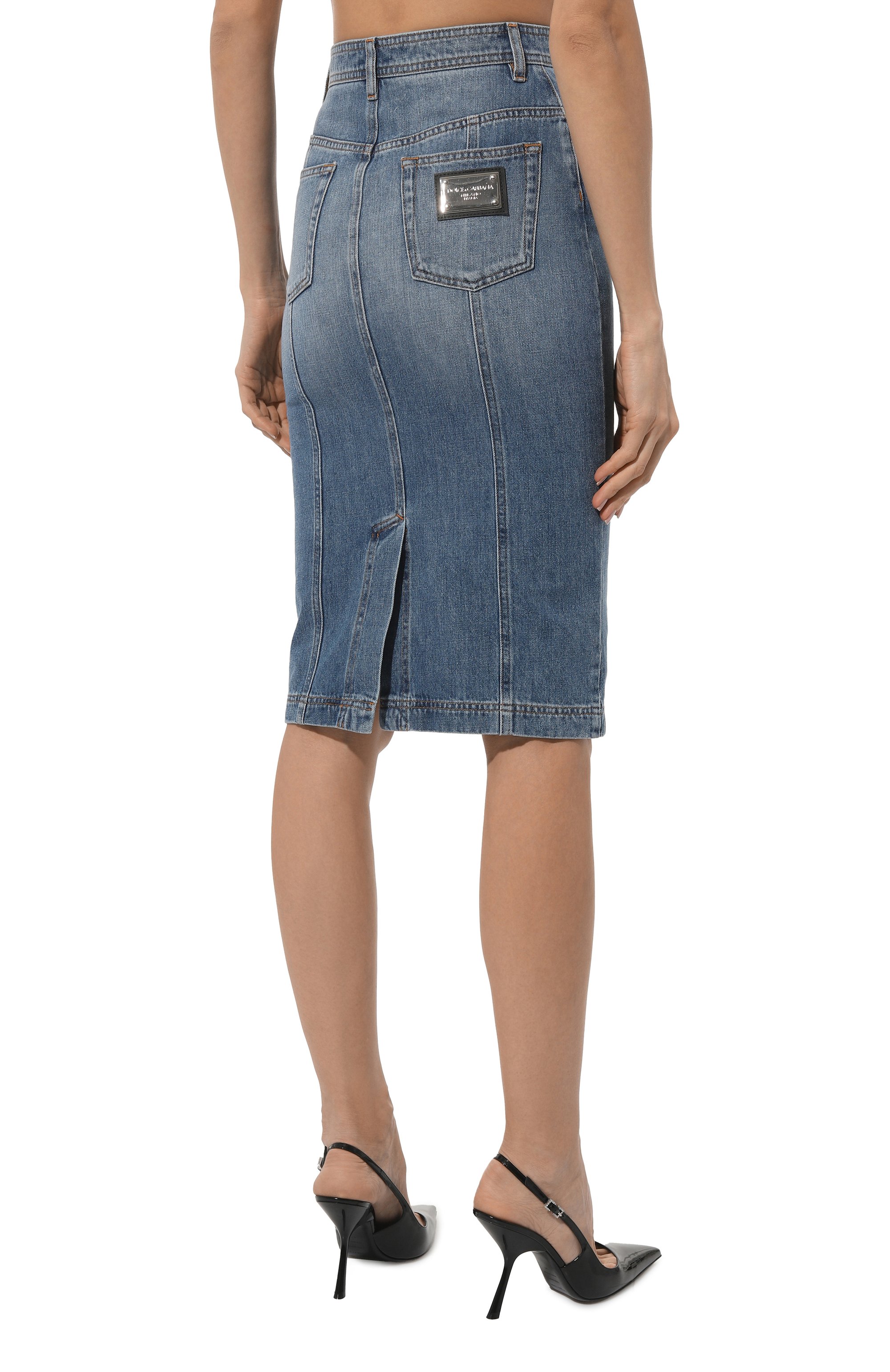 Джинсовая юбка DOLCE & GABBANA, арт. F4BR8D/G8KV0, фото 4