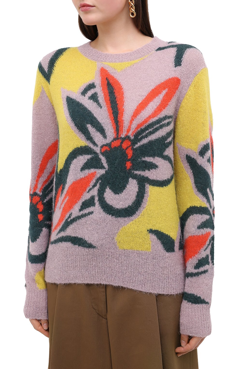 Шерстяной свитер DRIES VAN NOTEN, арт. 202-31209-1710, фото 3