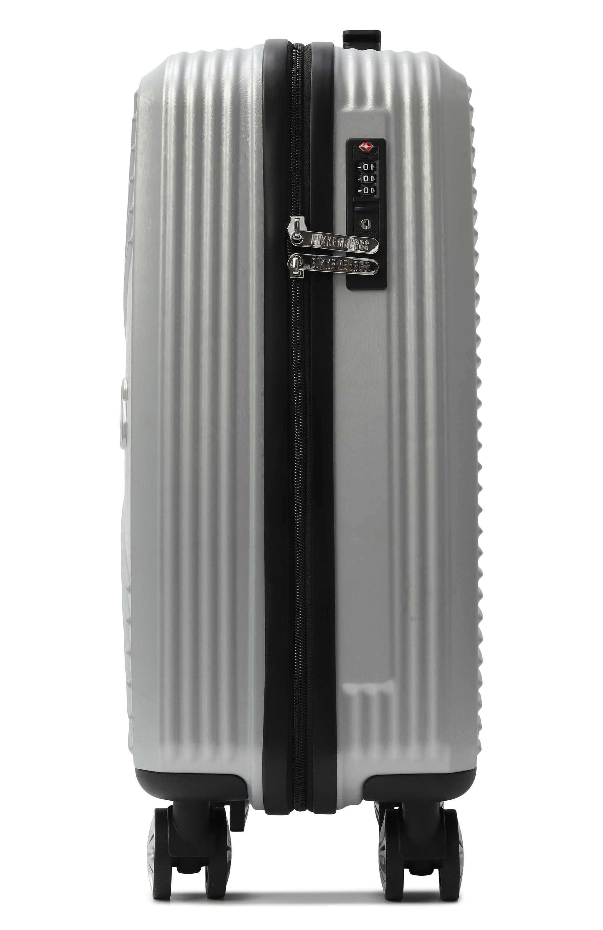 Чемодан derive DIRK BIKKEMBERGS серого цвета по цене 22750 руб., арт. BKTR00634W, фото 3 Чемодан derive DIRK BIKKEMBERGS, арт. BKTR00634W, фото 3