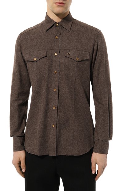 Хлопковая рубашка STEFANO RICCI, арт. MC007067/TB2601, фото 3