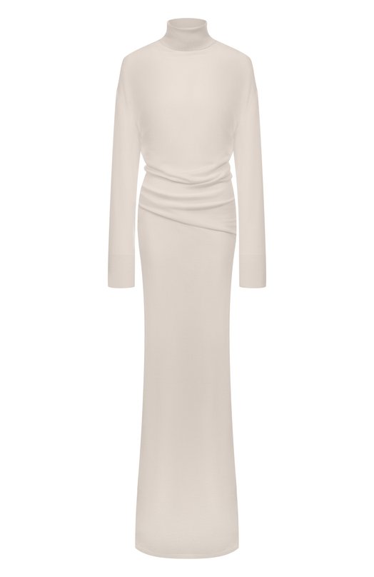 Платье из шерсти и кашемира Armarium ARMFWKD05/W031 Белый ARMFWKD05/W031