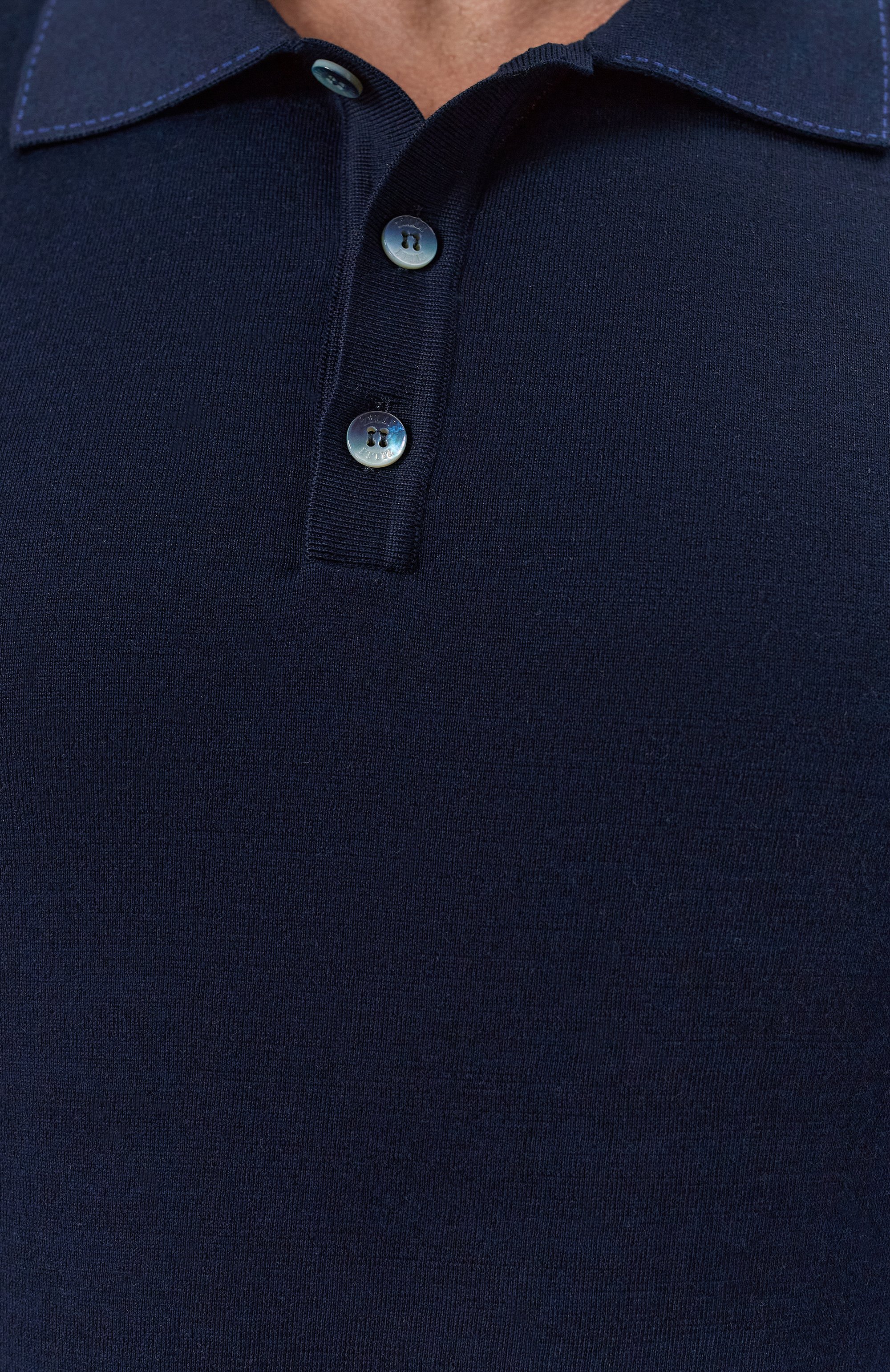 Поло из хлопка и шелка ZILLI, арт. KBP002M0142VRIS00/62, фото 5