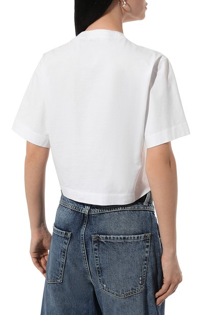 Хлопковая футболка OFF-WHITE, арт. 0WAA090S24JER005, фото 4