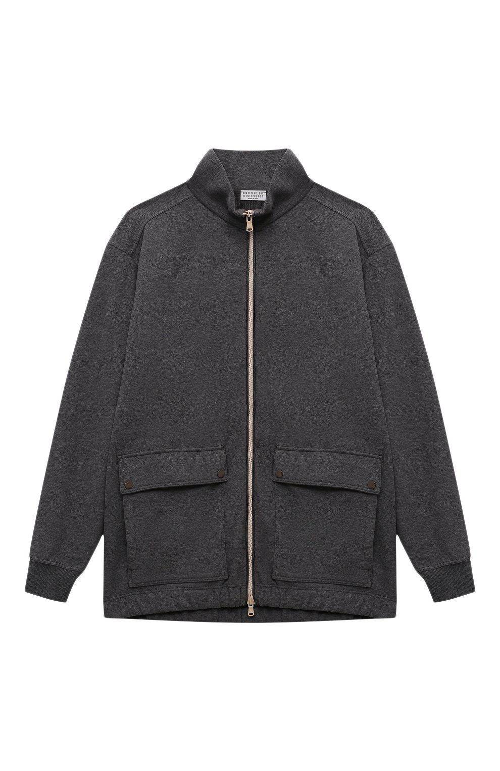 Хлопковая толстовка BRUNELLO CUCINELLI, арт. BN05NE291C, фото 1