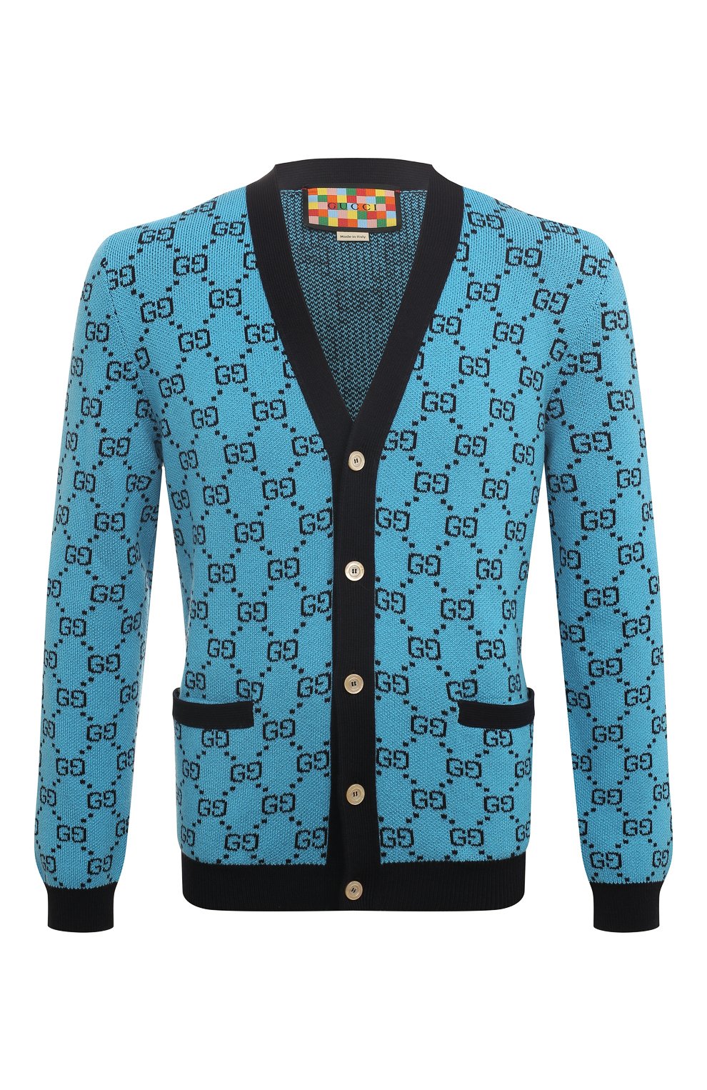 Кардиган из шерсти и хлопка GUCCI, арт. 661156 XKBXI, фото 1