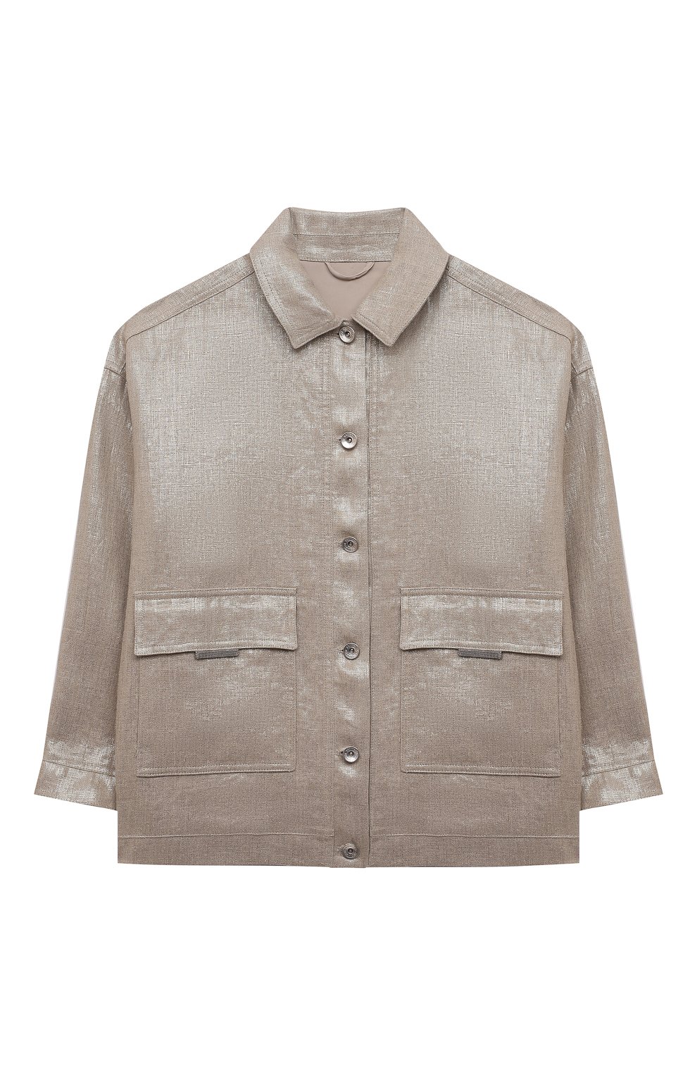 Льняная куртка BRUNELLO CUCINELLI, арт. BH1690461C, фото 1