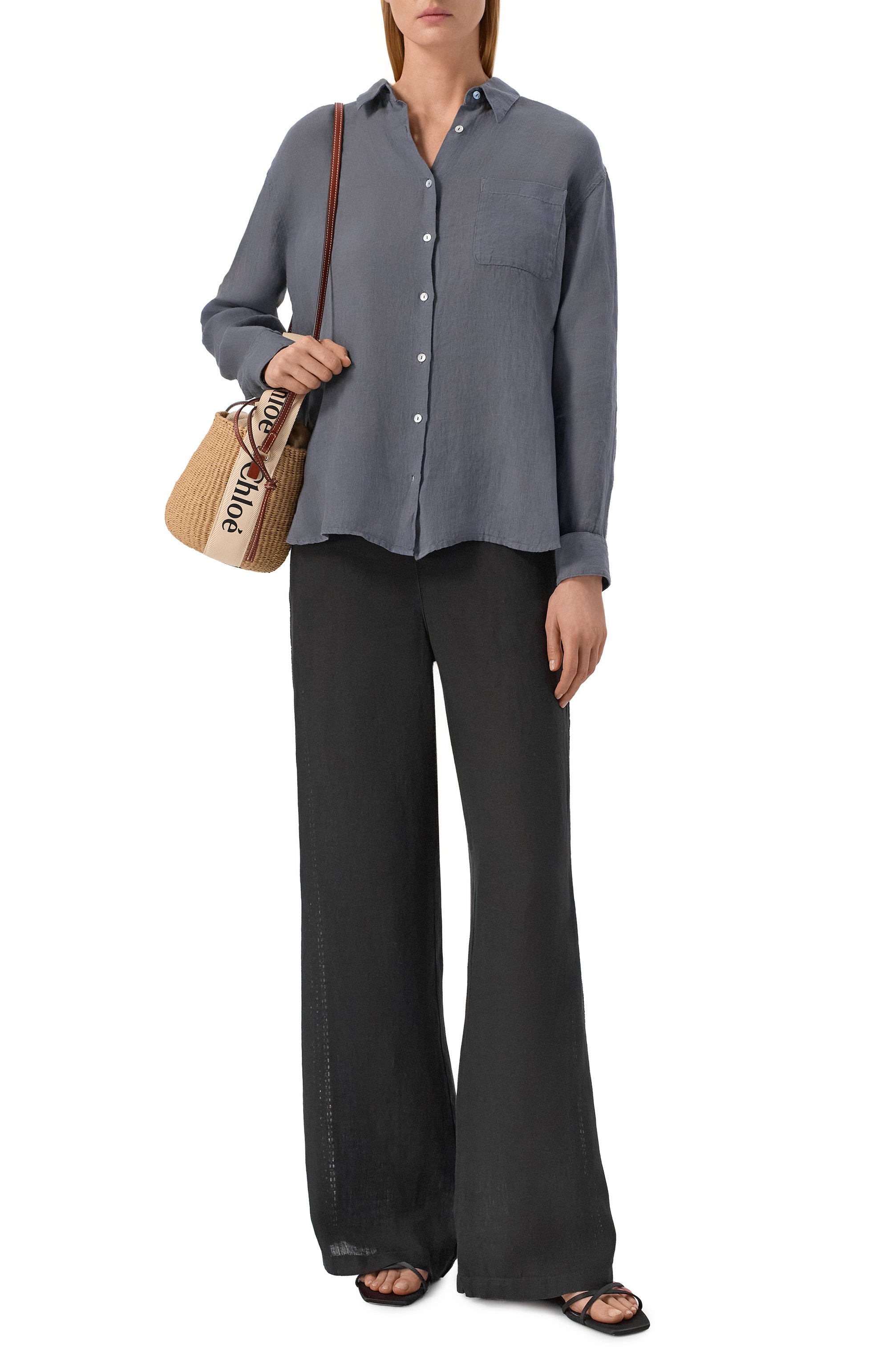 Льняная рубашка 120% LINO, арт. 33ALIW19GE/0000115, фото 2