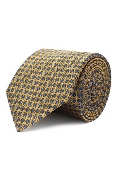 Мужской шелковый галстук CANALI, арт. 18/HJ02849
