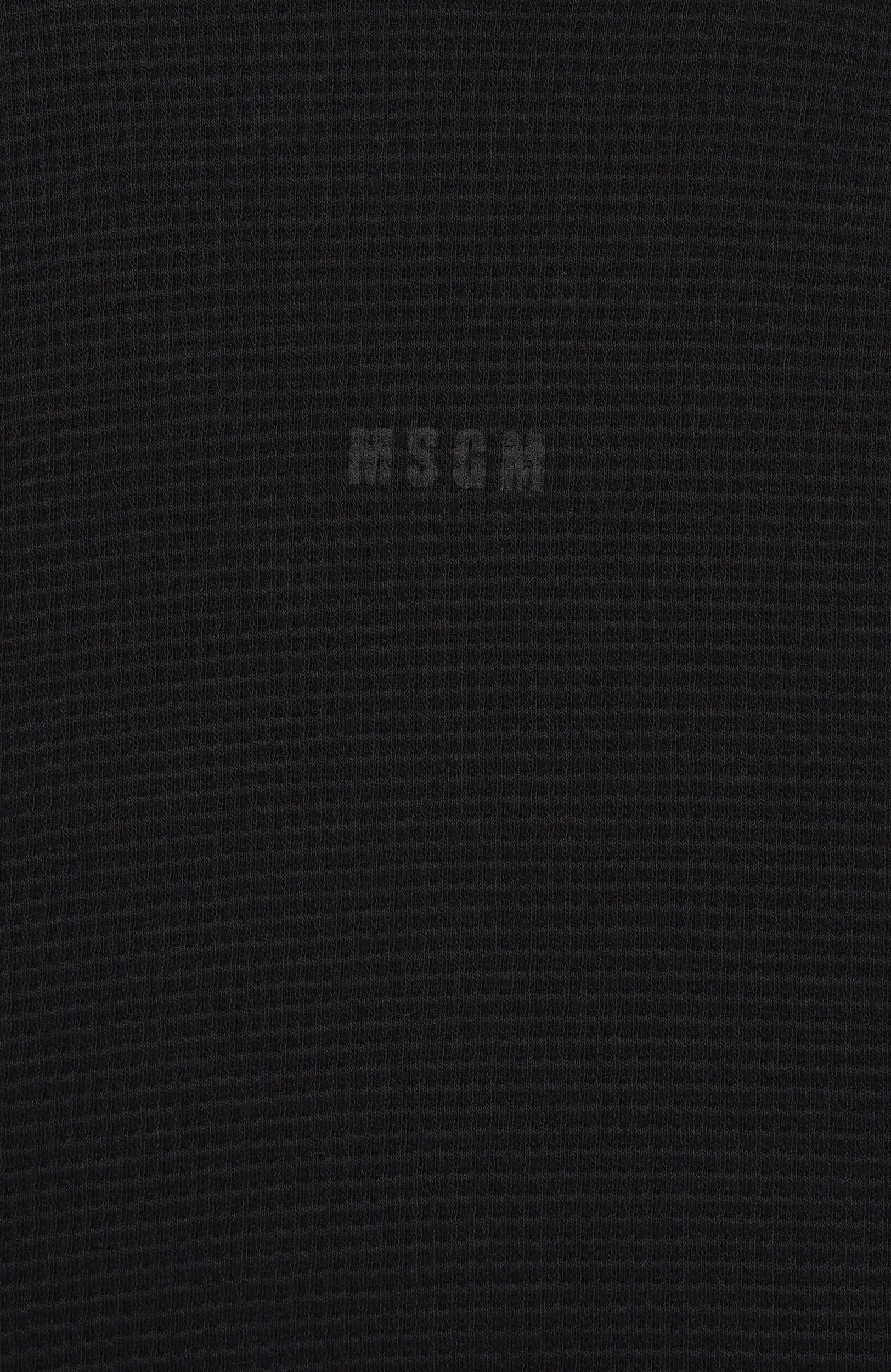 Хлопковый лонгслив MSGM KIDS, арт. F6MSJBTH320, фото 3