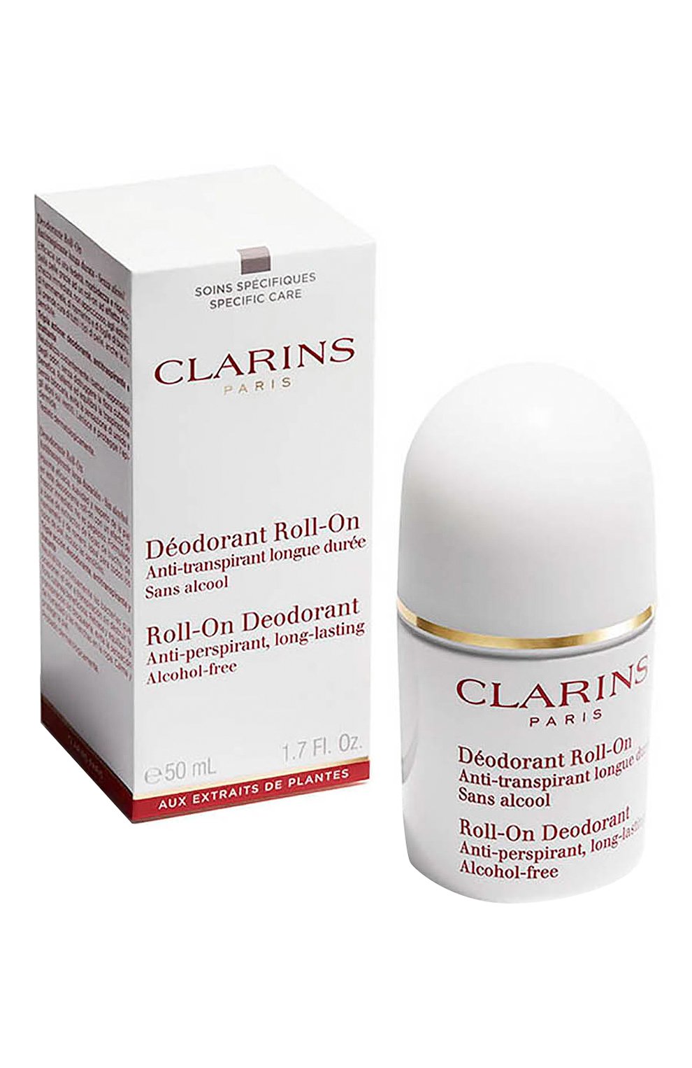 Универсальный шариковый дезодорант для тела deodorant roll-on (50ml) CLARINS, арт. 80081109, фото 2