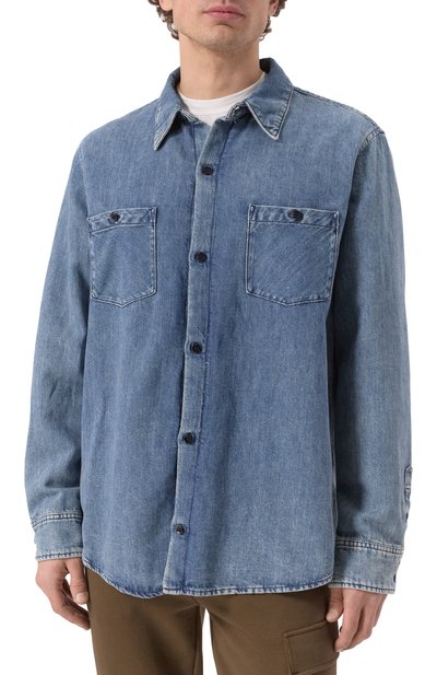 Джинс�овая рубашка 7 FOR ALL MANKIND, арт. 7T666U03, фото 3