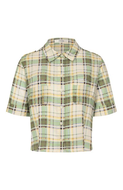 Женская хлопковая рубашка FRAME DENIM, арт. WE26WSH021/THE UTILITY SHIRT