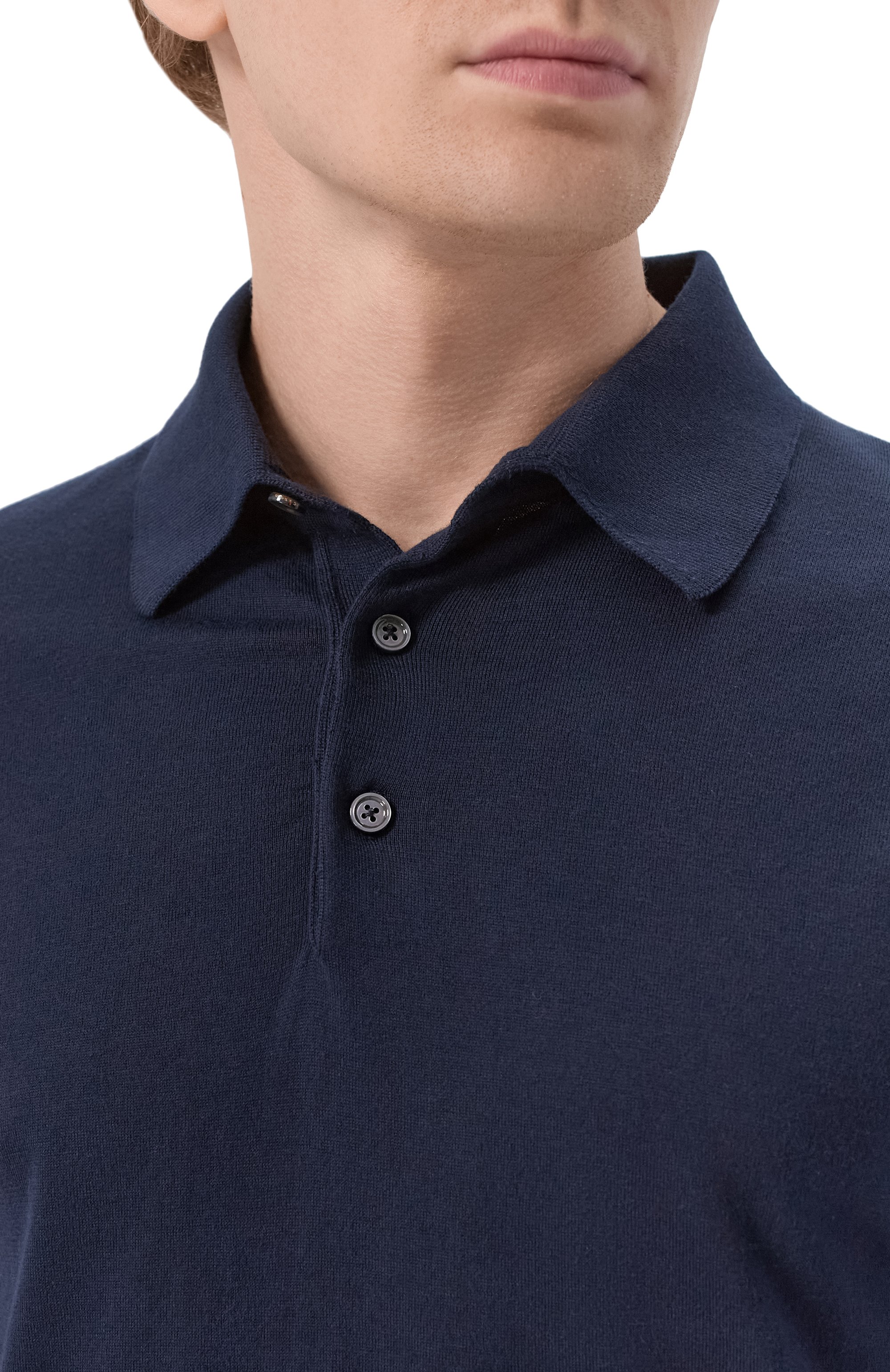 Хлопковое поло KITON, арт. UMKXX33, фото 5