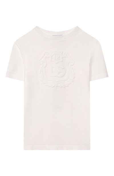Хлопковая футболка DOLCE & GABBANA, арт. L4JTHU/G7P6R