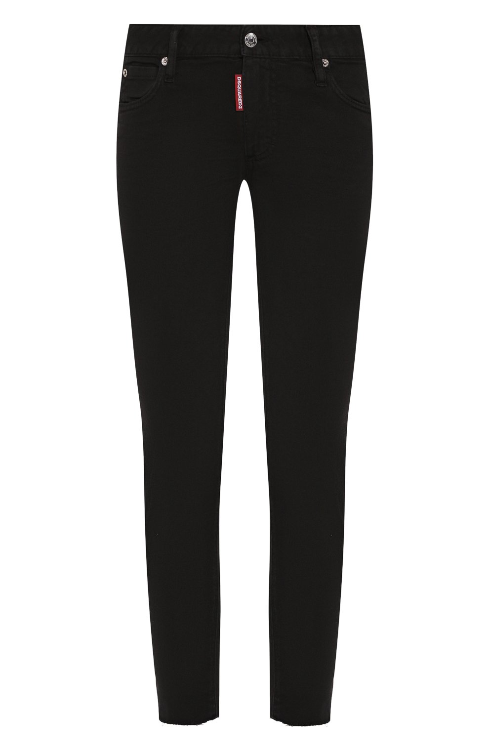Джинсы DSQUARED2 черного цвета по цене 39150 руб., арт. S75LB0208/S44531, фото 1 Джинсы DSQUARED2, арт. S75LB0208/S44531, фото 1