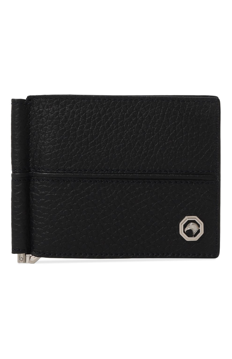 Кожаный зажим для купюр STEFANO RICCI темно-синего цвета по цене 56950 руб., арт. PP431P/VD, фото 1 Кожаный зажим для купюр STEFANO RICCI, арт. PP431P/VD, фото 1