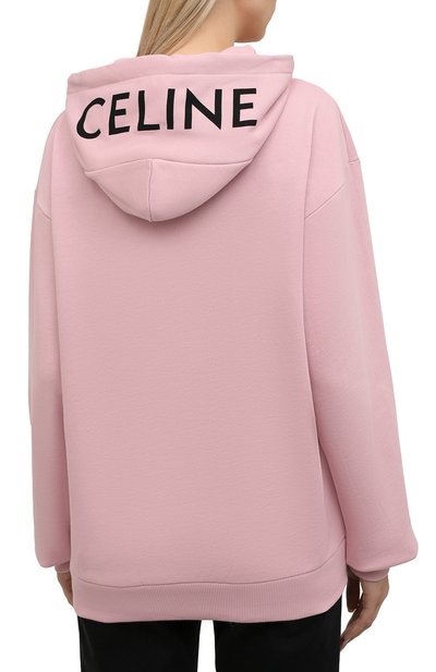 Хлопковое худи CELINE, арт. 2Y529052H, фото 4