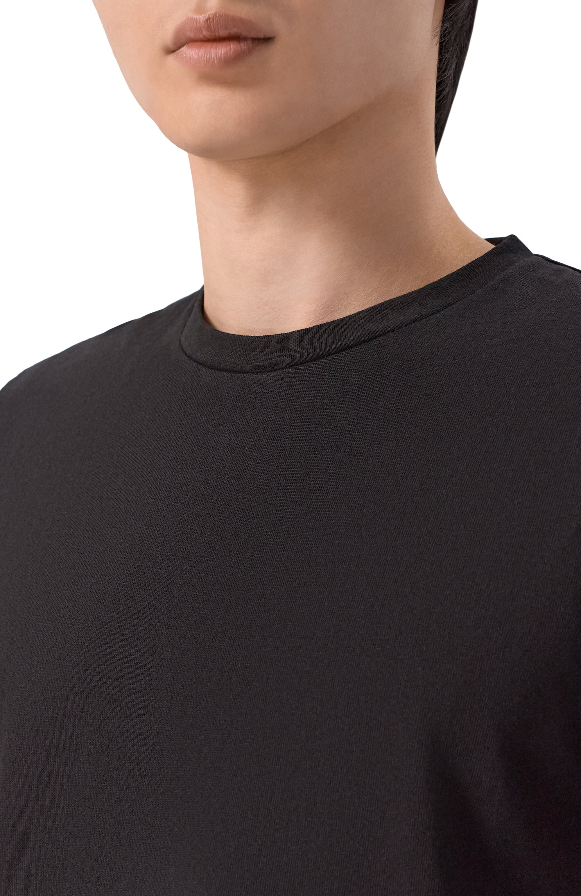 Хлопковая футболка SAINT LAURENT, арт. 861693/Y38AK, фото 5