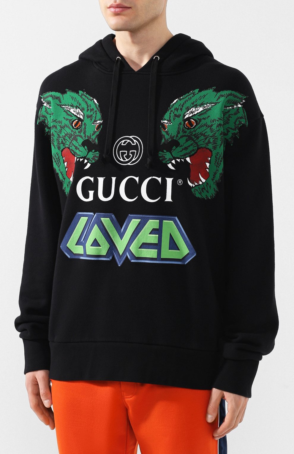 Хлопковое худи GUCCI, арт. 475374/XJAK0, фото 3