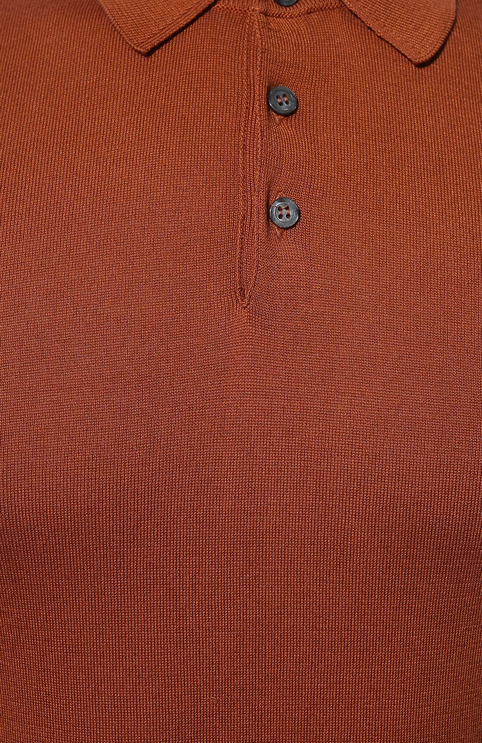 Поло из хлопка и шелка ANDREA CAMPAGNA, арт. P22-111, фото 5