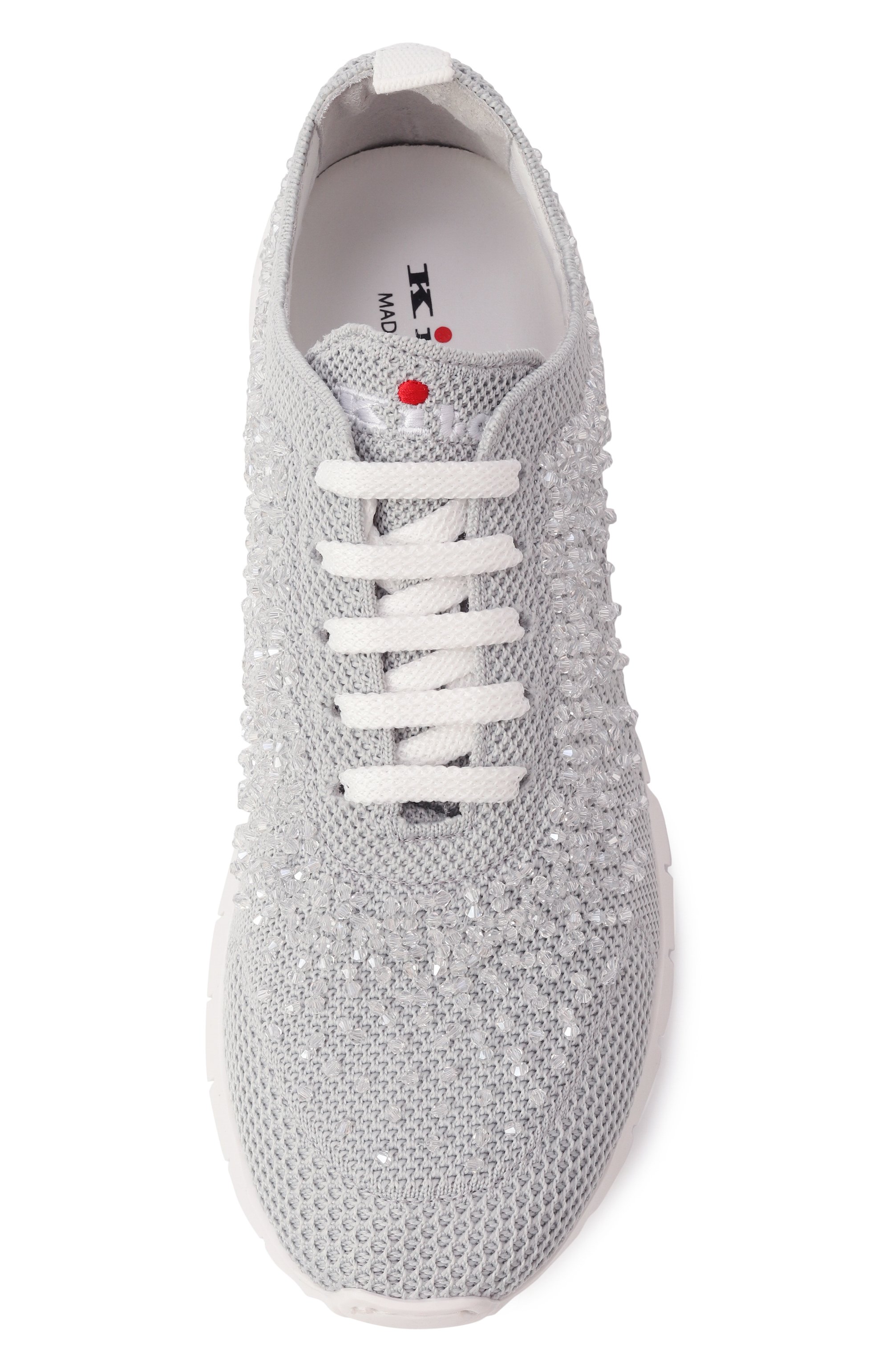 Текстильные кроссовки KITON, арт. DSSFITAN0080957, фото 6