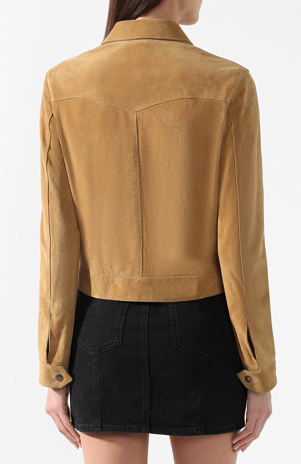 Кожаная куртка SAINT LAURENT, арт. 552137/YC2AY, фото 4