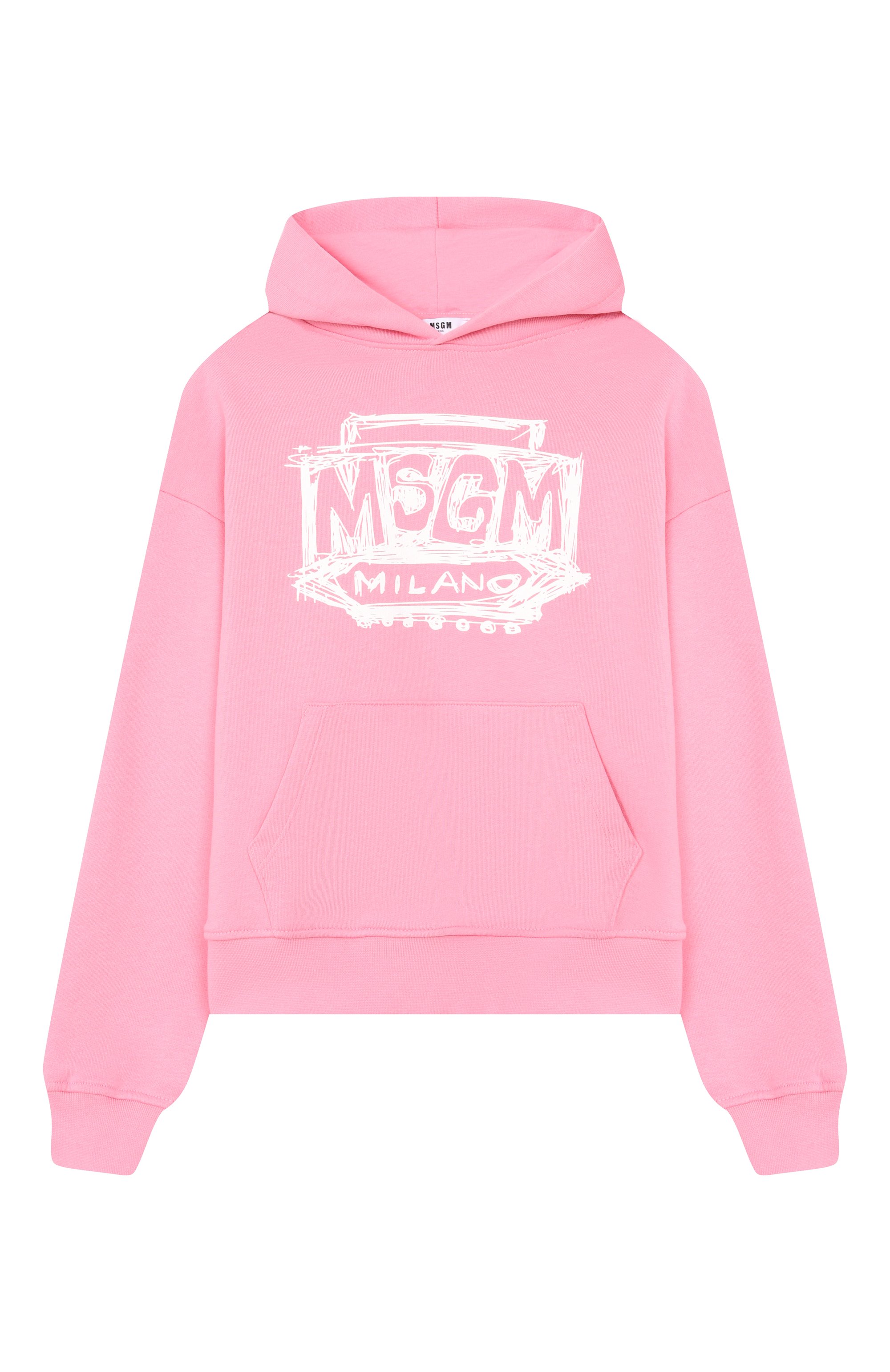 Хлопковое худи MSGM KIDS, арт. S6MSJUHS144, фото 1