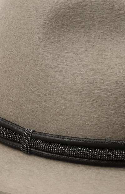 Фетровая шляпа BRUNELLO CUCINELLI, арт. MCAP90032, фото 3