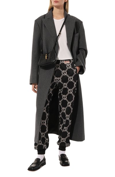 Джоггеры GUCCI черного цвета по цене 132480 руб., арт. 683269 XJD1I, фото 2 Джоггеры GUCCI, арт. 683269 XJD1I, фото 2