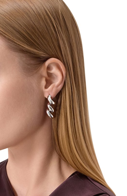 Серьги Eddie Borgo ER8999_001 Серебряный  ER8999_001 Фото 2