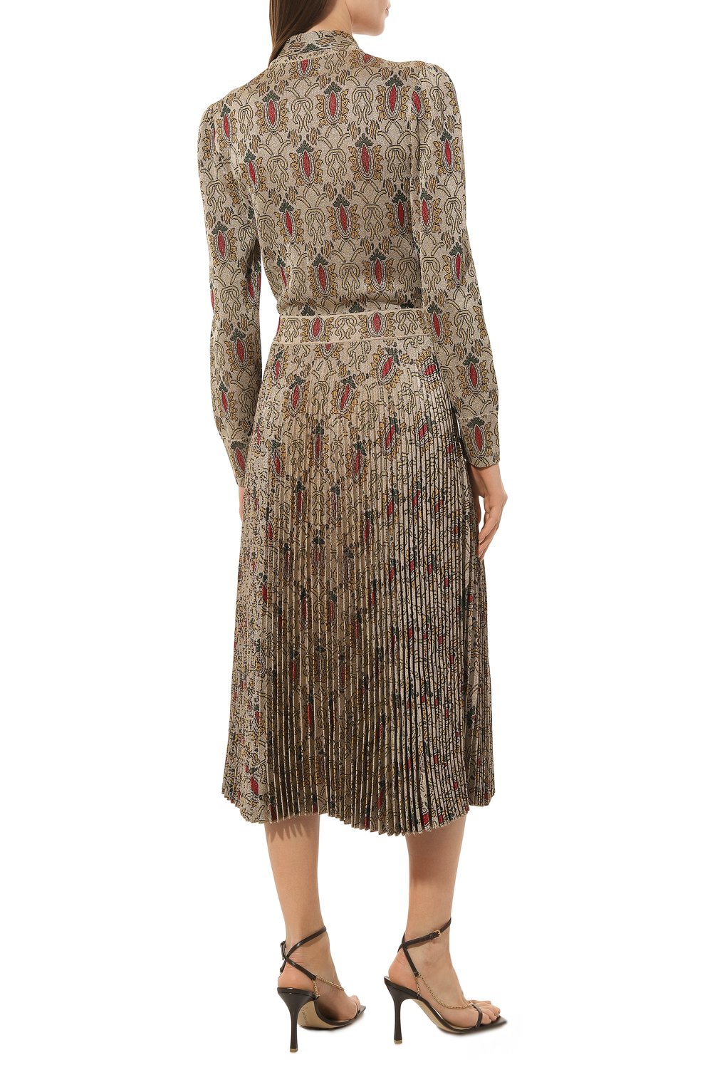 Платье GUCCI темно-бежевого цвета по цене 429120 руб., арт. 676816 XKB47, фото 4 Платье GUCCI, арт. 676816 XKB47, фото 4