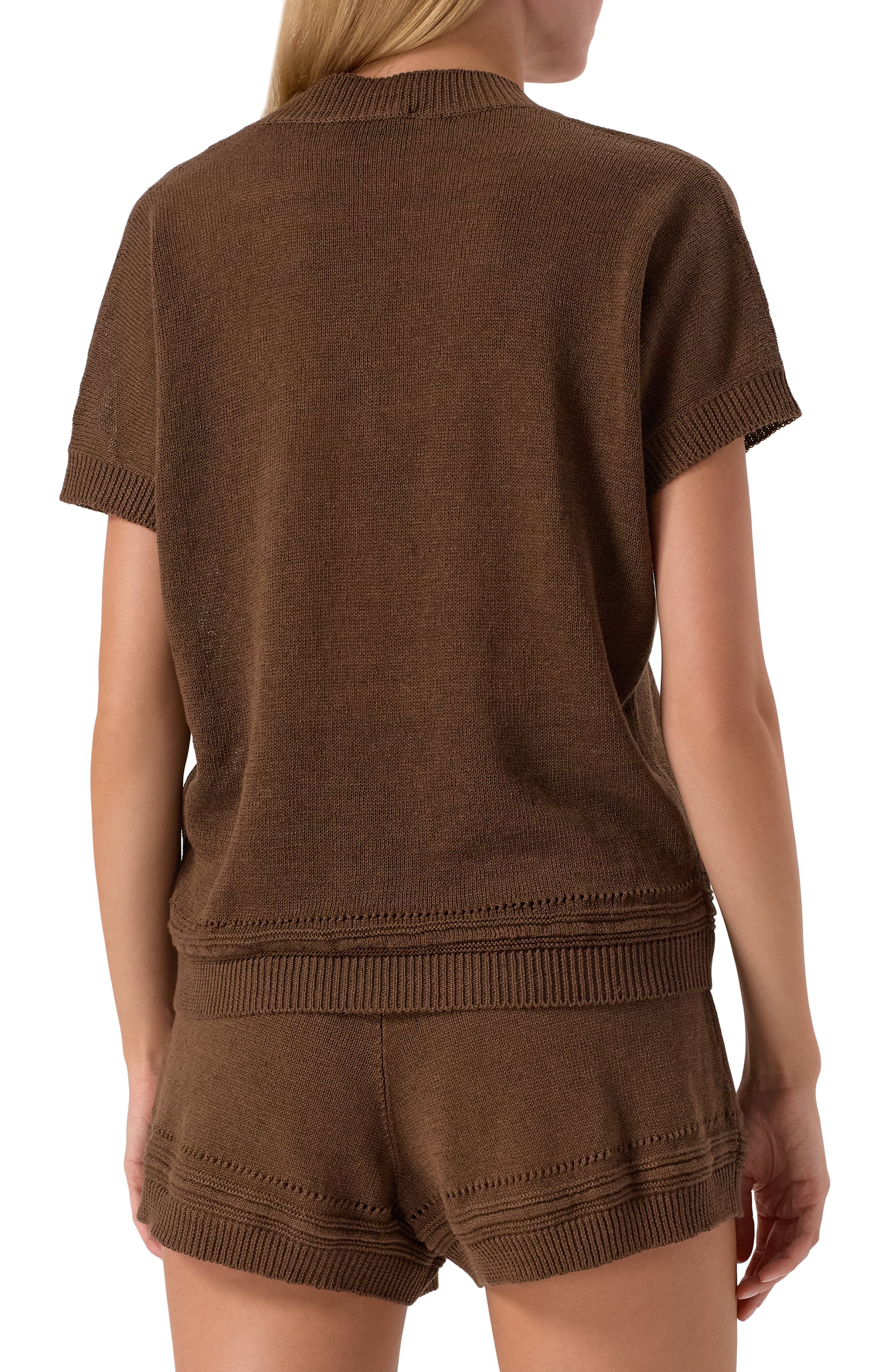 Пуловер изо льна и хлопка MVST, арт. WS61-616MU, фото 4