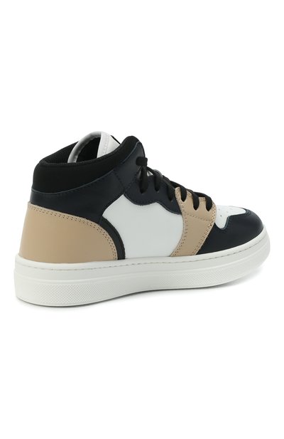 Кожаные кеды IL GUFO, арт. G840/VITELL0 NAPPAC0L0RS/31-34, фото 3