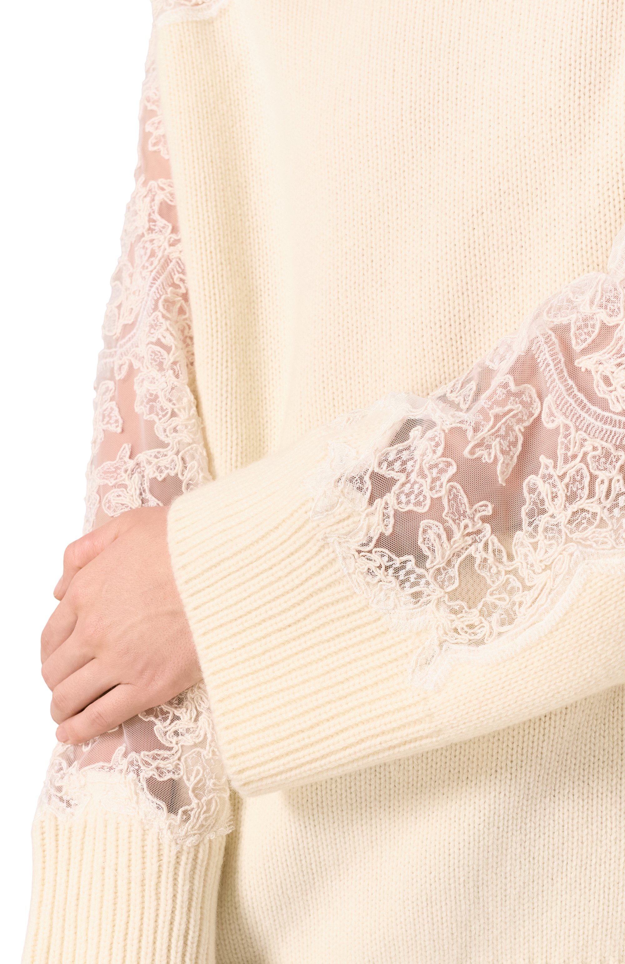 Свитер из шерсти и кашемира ELIE SAAB, арт. T0101, фото 5