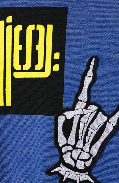 Хлопковый свитшот DIESEL, арт. 00SQK7/0JATA, фото 5