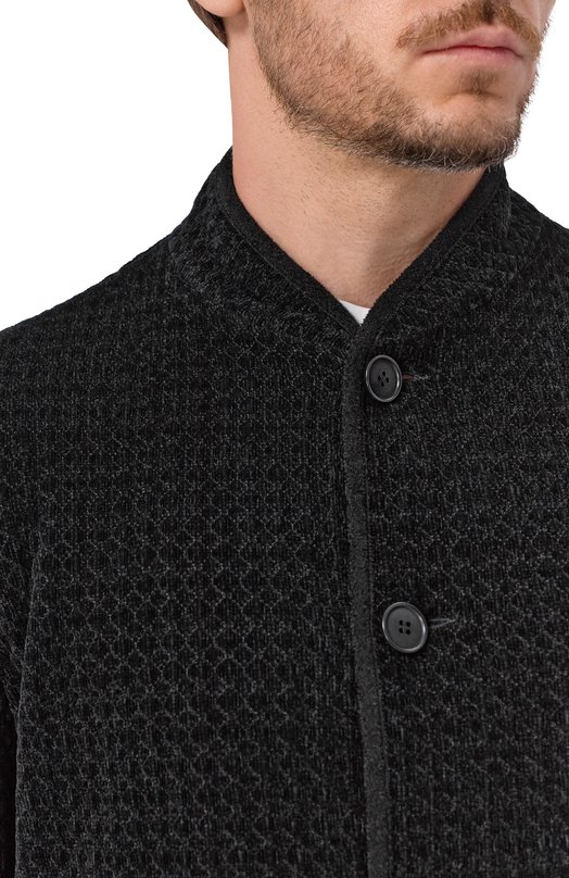 Однобортный пиджак Giorgio Armani GM002331/TE17715 Чёрный  GM002331/TE17715 Фото 5