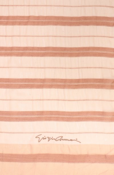 Шарф из шелка и шерсти GIORGIO ARMANI, арт. GW001013/AF15272, фото 4