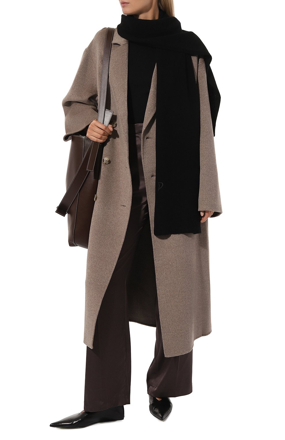 Шарф из кашемира и шерсти DONDUP, арт. WK288/Y00480D XXX, фото 2