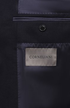 Мужской шерстяной костюм CORNELIANI темно-синего цвета, арт. 926005-925005/3818111 | Фото 9 (Материал сплава: Проставлено; Материал внешний: Шерсть; Рукава: Длинные; Драгоценные камни: Проставлено; Костюмы М: Однобортный; Стили: Кэжуэл; Материал подклада: Купро)