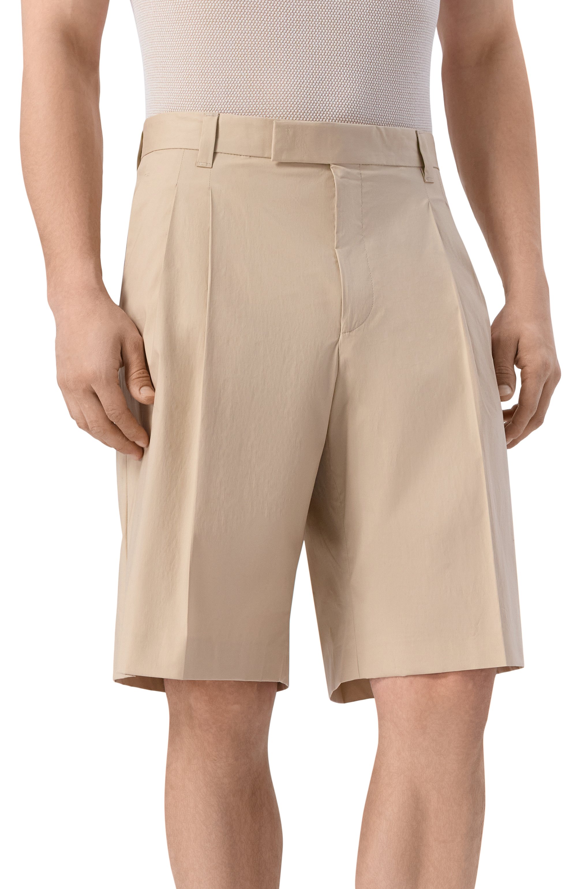 Хлопковые шорты BOSS, арт. 50561962, фото 3