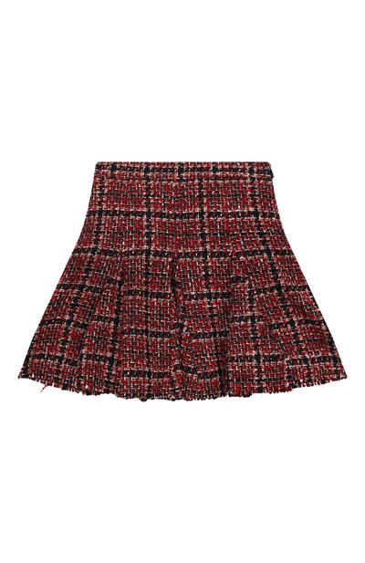 Твидовая юбка MSGM KIDS, арт. F5MSJGSK198