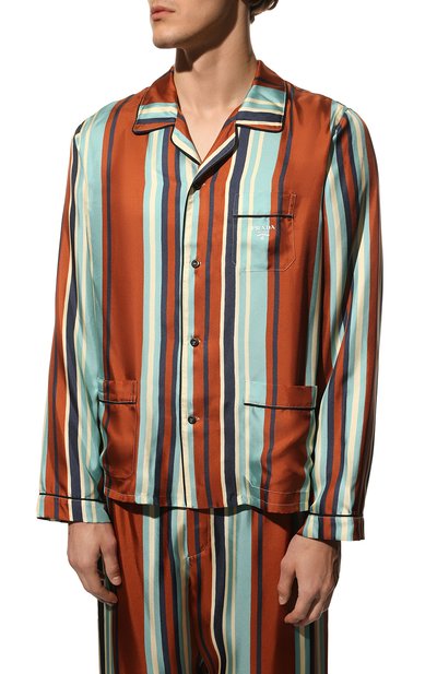 Шелковая пижама PRADA, арт. PJ8B64-10P0-F0046-212, фото 3