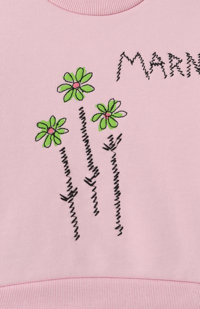 Хлопковый свитшот MARNI, арт. M01392/M00V0, фото 3