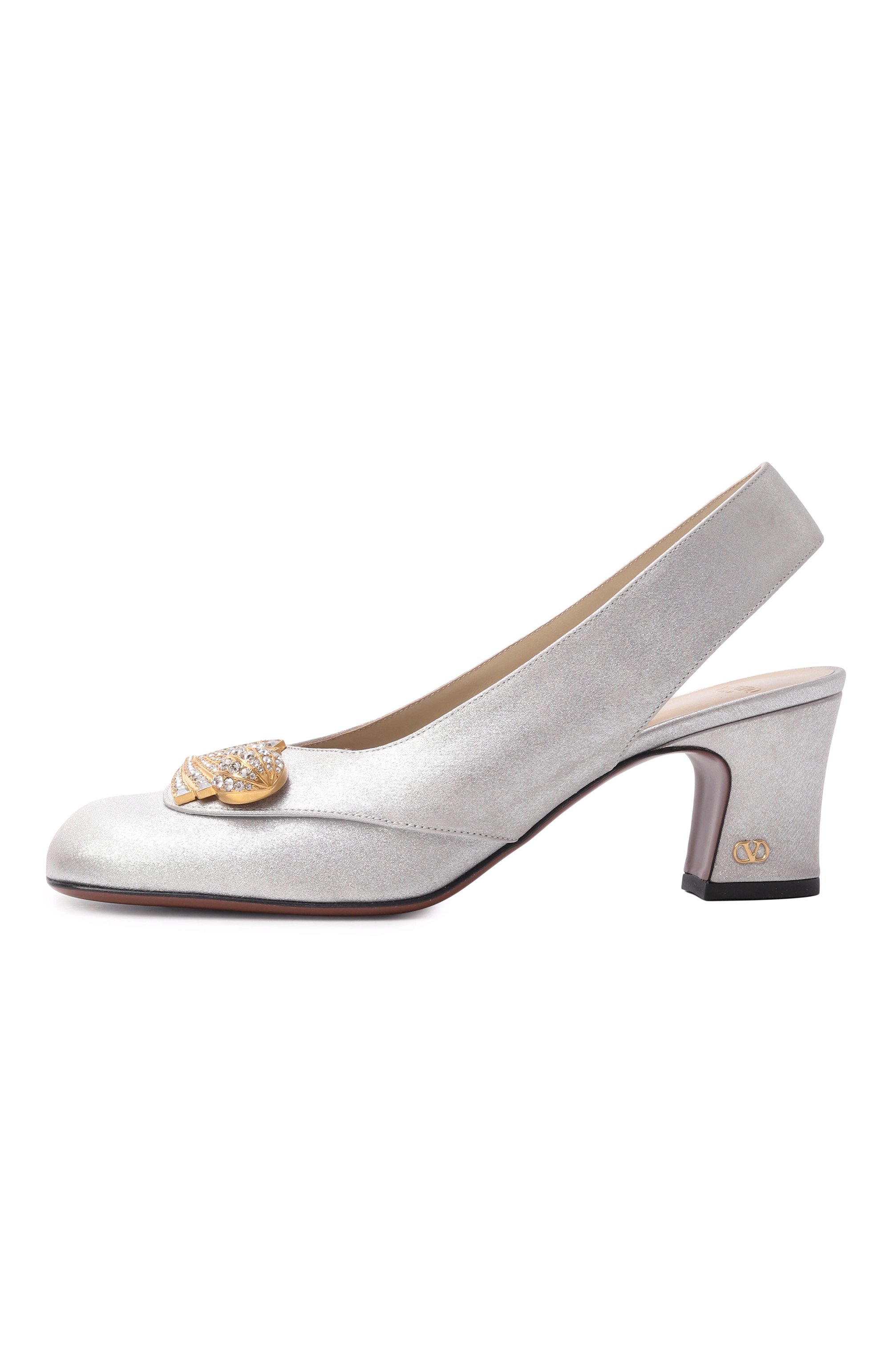 Текстильные туфли adamantine 60 VALENTINO, арт. 7W2S0MJ8/PHI, фото 4