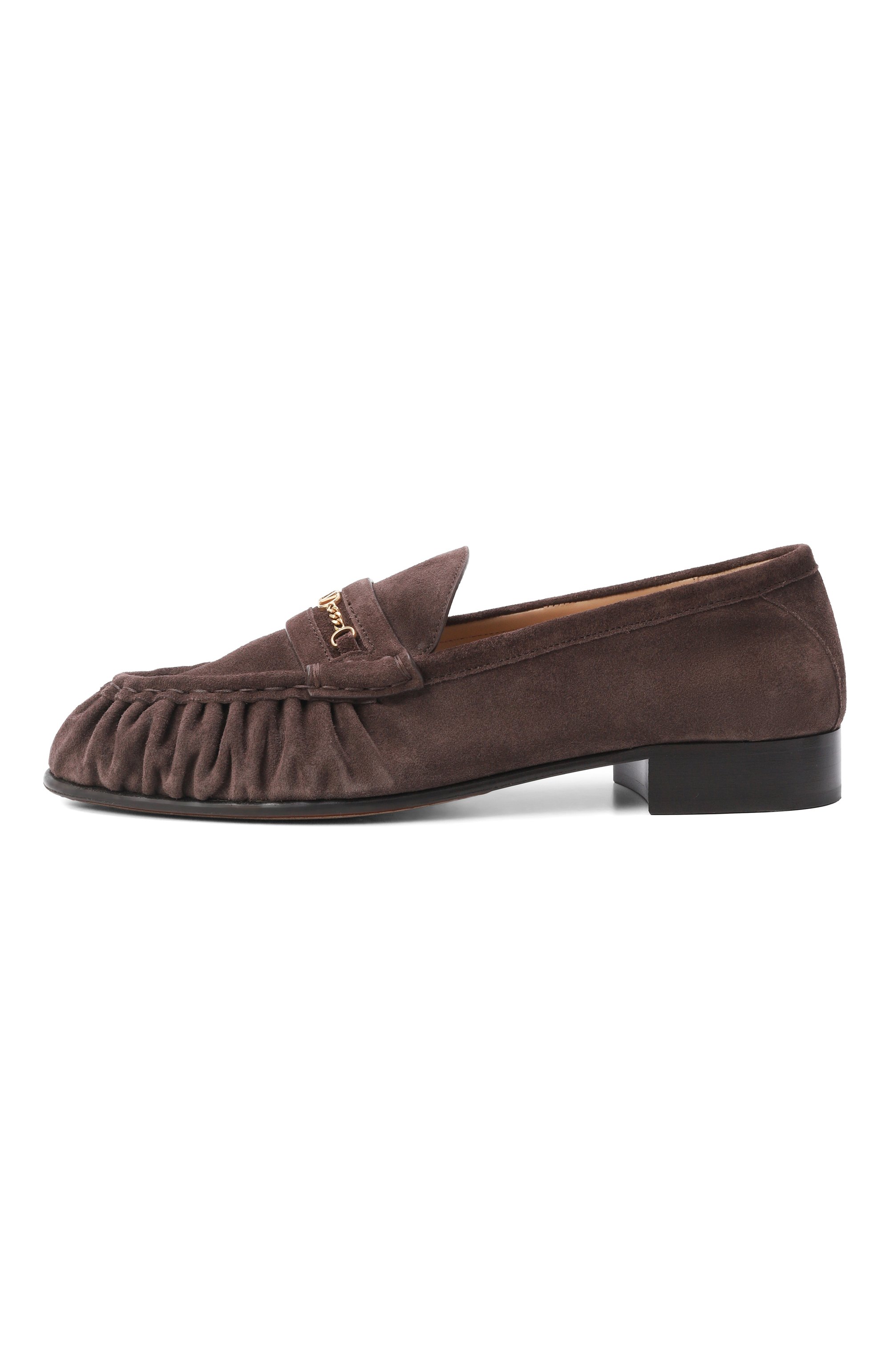 Замшевые лоферы vlogo VALENTINO, арт. 8W2S0PC2/UZM, фото 4