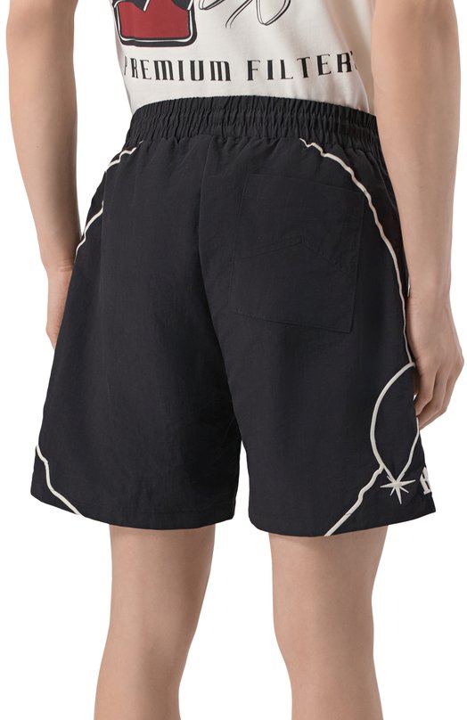 Шорты Rhude RHSS26SH01005 Чёрный  RHSS26SH01005 Фото 4