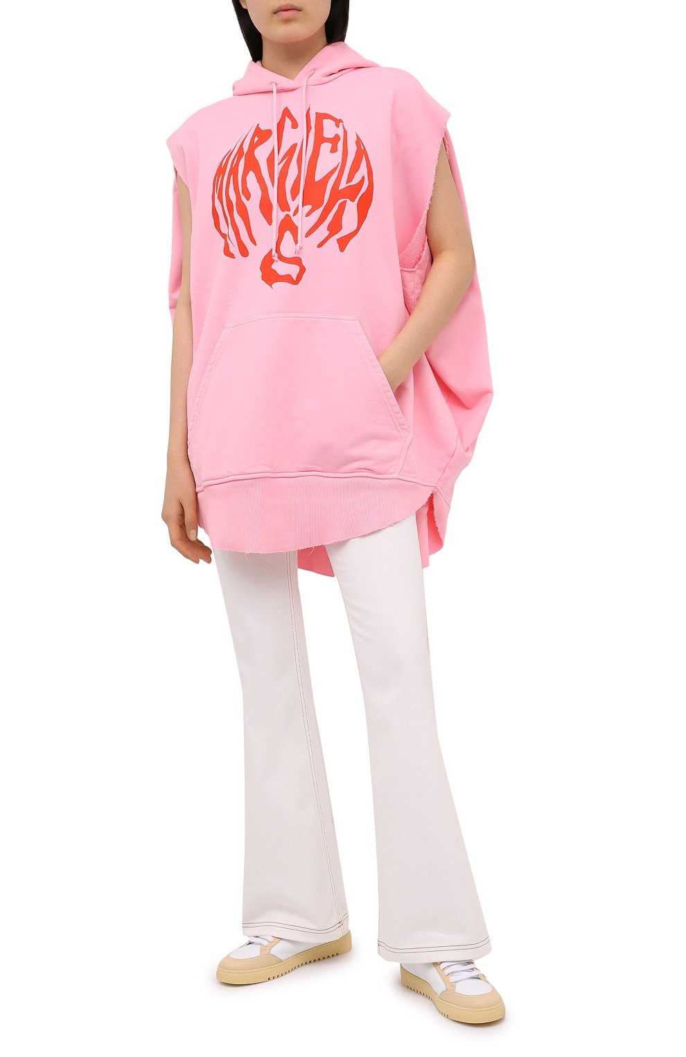 Хлопковое худи MM6, арт. S62CT0099/S25409, фото 2