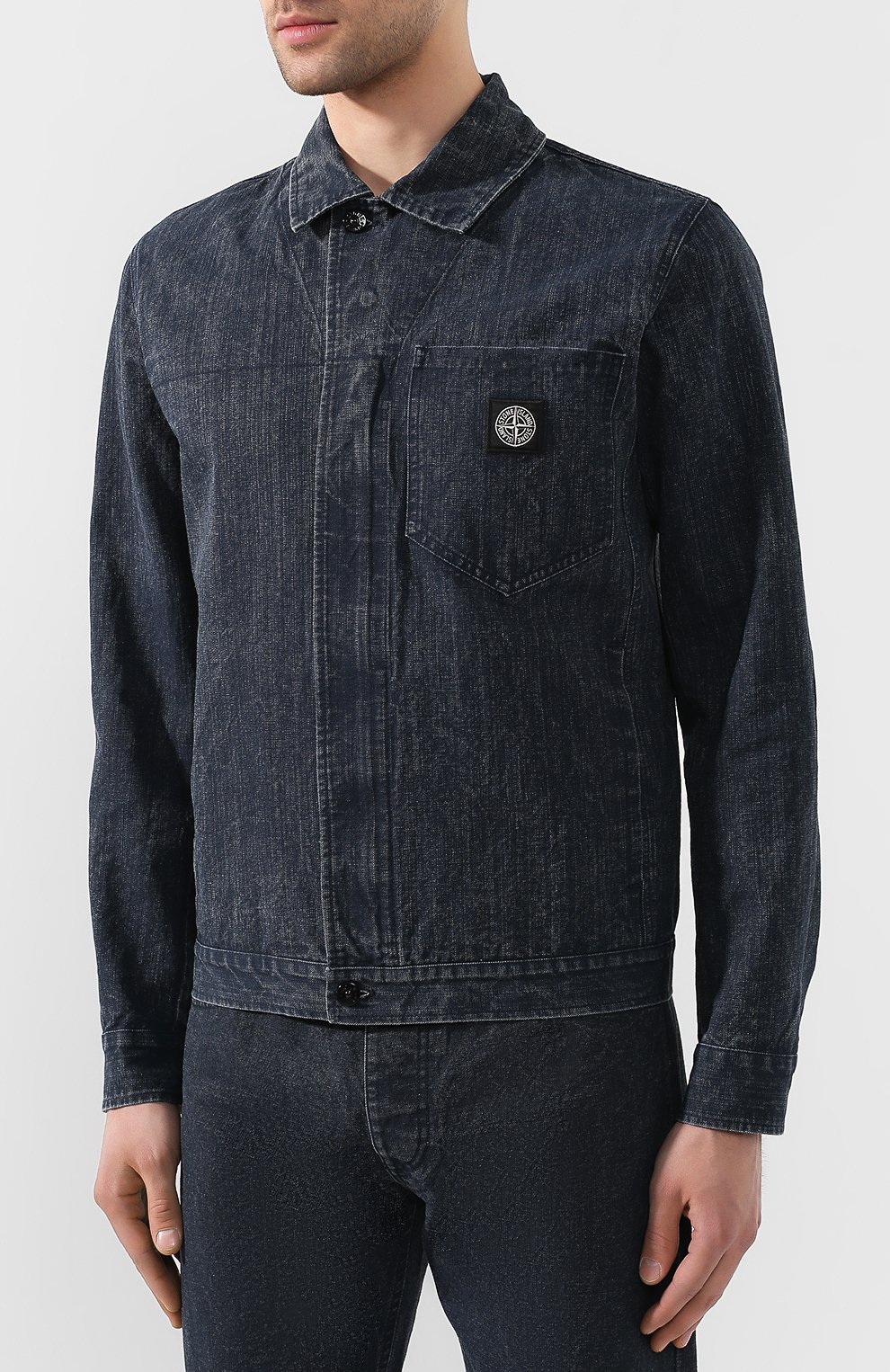 Джинсовая куртка STONE ISLAND, арт. 7015440J1, фото 3