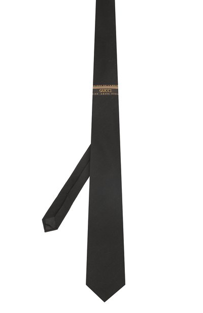 Галстук из смеси шерсти и шелка GUCCI, арт. 597121/4E903, фото 2