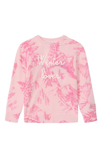 Пуловер из шерсти и вискозы MC2 SAINT BARTH, арт. PRC0015-01771I/PRINCESS PRINT